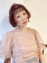 アモレット 天文館店(amoretto)&nbsp;【amoretto_ yu-ka.】コーラルピンク/ボブレイヤー