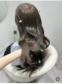 ブリーチなしシナモンベージュ