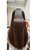 髪質改善ストレート