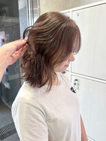 リアン 綱島(Lien)&nbsp;ブリーチなしダブルカラー/ピンクベージュ/ニュアンスカラー