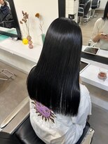 ハムレッツ 髪質改善/縮毛矯正乾かしただけできまる髪質改善ストレート