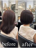 【DRAN梅田店】大人女性の髪質改善ショート！