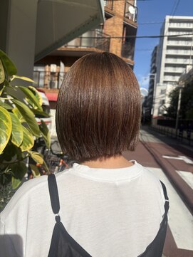 サンクチュアリ ウィズエデン 京橋店(Sanctuary with eden) ぱつっとボブ