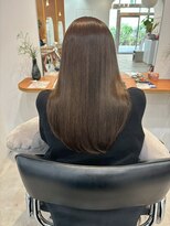 ピピバイヨーク(pipi, by yoke.)&nbsp;艶髪ストレート/髪質改善/ロング/ナチュラルブラウン