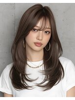 ウキ(uki)&nbsp;オリーブ　豊川　韓国　レイヤーカット