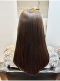 美髪縮毛矯正＋髪質再生トリートメント