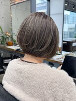 ザシー オモテサンドウ(The C) 30代40代50代◎白髪ぼかし/ハイライト/ショートボブ/髪質改善