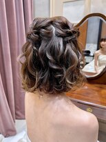 モカラ(MOKARA) ハーフアップ