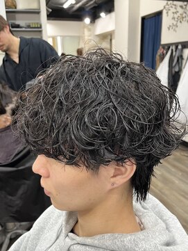 ヘアーズ ベリー 阪神御影店(hairs BERRY) 波巻きシャドウパーマ