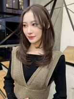 ミリ(mm)&nbsp;10代20代30代レイヤーカット髪質改善くびれ巻き透明感仙台韓国
