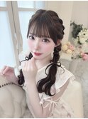 ダークパープル/ナチュラルショート/ミルクブラウン/夏/名古屋