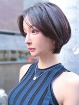 ミモザワークス ヘアアレンジ&nbsp;大人可愛い30代40代50代小顔◎マッシュショートボブウルフカット