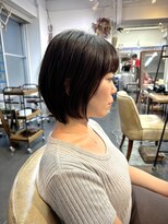 ポタム 東中野(potamu)&nbsp;前下がりショートボブ
