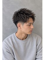 ラベルム バイ エーケー メンズ(La Belleme by AK for Men)&nbsp;30代ダークブラウン×アップバング