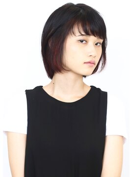 ピークアブー アヴェダ アトレ恵比寿(PEEK-A-BOO AVEDA) インナーカラー+ボブ 須賀 真之介