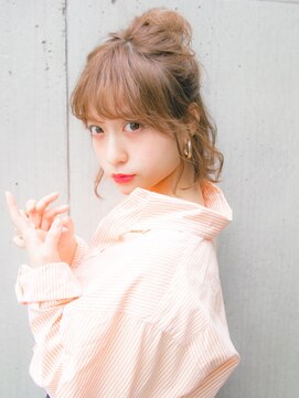 リリアン 表参道(relian) シースルーバングのゆるふわスタイル☆