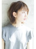 [The C]　おろし流しシースルーバング☆ひし形ボブ