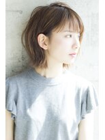 ザ シー 海老名(The C)&nbsp;[The C]　おろし流しシースルーバング☆ひし形ボブ