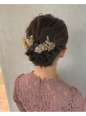 パーティーや結婚式にオススメ♪編み込みアレンジ♪♪