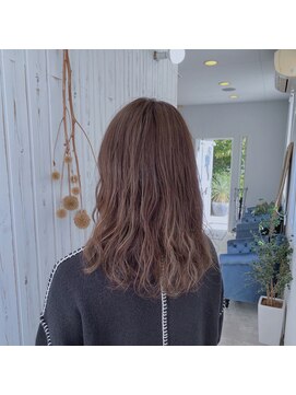 ミューズジャルダン(MUSE jardin) ハイライトベージュ×ふんわりパーマ