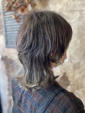 マギーヘア(magiy hair) #otonaレイヤー マッシュウルフ×バレイヤージュ／meyou