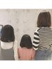 【AYUMI指名】ママのカラー＋お子さんカット（4～12歳）　15500円→12000円