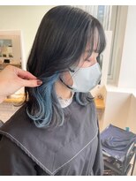 カラ ヘアーサロン(Kala Hair Salon) 水色インナー