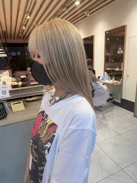 ディーナ(D'na) 【D'na×古屋】ホワイティブロンドカラー