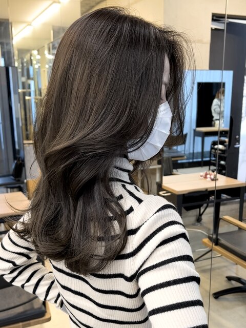 美人大人韓国くびれヘアレイヤーカットデジタルパーマ千葉