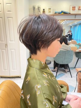 ロンドプロフィール 浦和(Lond profil) 浦和ショートヘアショートカット白髪ぼかし白髪染めボブ40代50代