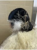 シンプルタイトシニヨン