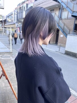 シエル バイ ケンジ 登戸 生田(CIEL by KENJE) ☆くびレイヤーエモージュイメチェンフルバング似合わせカット