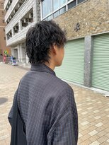 イナズマヘアー(INAZUMA HAIR)&nbsp;◎men'sウルフミディ×ソフトツイストスパイラルパーマ◎