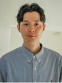 大人メンズヘア センターパート