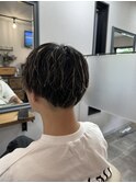 メンズカット＋カラー＋パーマ