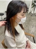 イヤリングカラーオレンジシアーカラー成増
