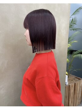 ノエ トトン(noe tton) 丸顔さん解消長めボブ