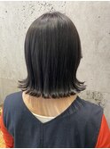 大人気の切りっぱなしボブ