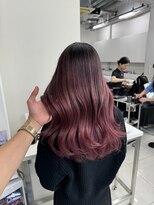 アライブ ハラジュク(ALIVE harajuku)&nbsp;グラデーションカラーバレイヤージュインナーカラー　ryota