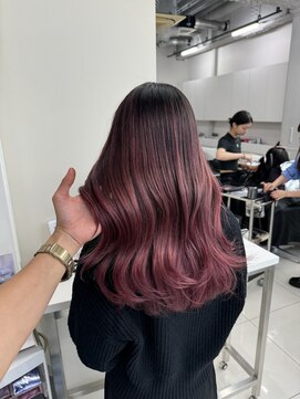 アライブ ハラジュク(ALIVE harajuku) グラデーションカラーバレイヤージュインナーカラー　ryota