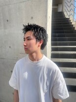 リール(rire)&nbsp;rireベリーショートダークアッシュニュアンスパーマ韓国マッシュ