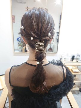 エミー(aimee) 巻き下ろしアレンジ