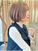 丸みボブ