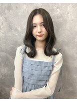 シオ ヘアー デザイン(Sio. hair design)&nbsp;『スタイリスト高橋』赤みを削って透明感あるオリーブベージュに