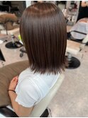 【feloice MICHI 豊田希美】ショコラブラウン　髪質改善　艶髪