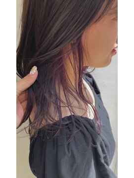 ノアフライ(NOAH FLY) インナーカラー◯パープル