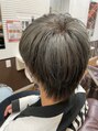 ルシードスタイルバレッタ フォーメン(LUCIDO STYLE BARRETTA for men) 【マッシュウルフ】シルバーグレーやハイライトでおしゃれに