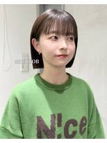 ホロ(hollo)&nbsp;切りっぱなしボブ_タッセルボブ_ミニボブ