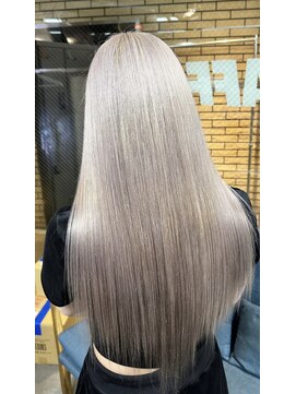 ラフ 難波店(LAFF) #前髪#アンブレラカラー#こなれミディ#イメチェン