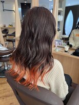 フェイス センター南店(FACE)&nbsp;毛先オレンジ